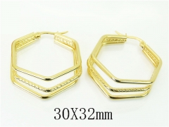 HY Wholesale Earrings 316L Stainless Steel Earrings Jewelry-HY80E1053LL