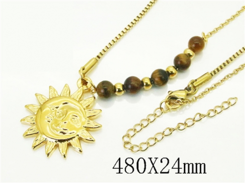 HY Wholesale Stainless Steel 316L Jewelry Necklaces-HY92N0531HLS