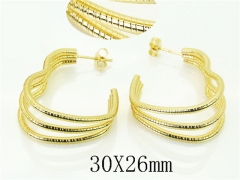 HY Wholesale Earrings 316L Stainless Steel Earrings Jewelry-HY80E1056LL