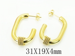 HY Wholesale Earrings 316L Stainless Steel Earrings Jewelry-HY80E1052LW