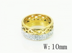 HY Wholesale Rings Jewelry Stainless Steel 316L Rings-HY62R0088MC