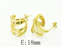 HY Wholesale Earrings 316L Stainless Steel Earrings Jewelry-HY80E1050NL