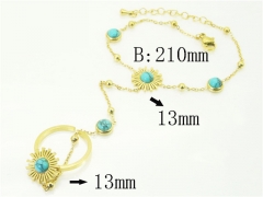 HY Wholesale Bracelets 316L Stainless Steel Jewelry Bracelets-HY32B1049HIF