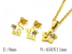 HY Wholesale Jewelry Set 316L Stainless Steel jewelry Set-HY12S0770NW
