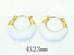 HY Wholesale Earrings 316L Stainless Steel Earrings Jewelry-HY80E1064NLC