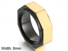 HY Wholesale Popular Rings Jewelry Stainless Steel 316L Rings-HY0150R0256