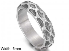 HY Wholesale Popular Rings Jewelry Stainless Steel 316L Rings-HY0150R0091