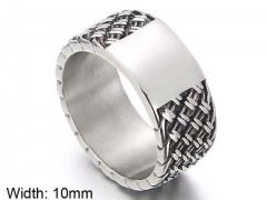 HY Wholesale Popular Rings Jewelry Stainless Steel 316L Rings-HY0150R0225