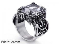 HY Wholesale Popular Rings Jewelry Stainless Steel 316L Rings-HY0150R0068