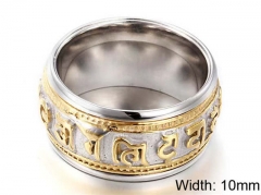 HY Wholesale Popular Rings Jewelry Stainless Steel 316L Rings-HY0150R0404
