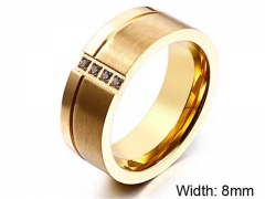 HY Wholesale Popular Rings Jewelry Stainless Steel 316L Rings-HY0150R0152