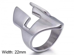 HY Wholesale Popular Rings Jewelry Stainless Steel 316L Rings-HY0150R0159