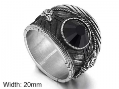 HY Wholesale Popular Rings Jewelry Stainless Steel 316L Rings-HY0150R0200