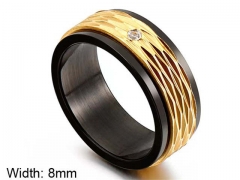 HY Wholesale Popular Rings Jewelry Stainless Steel 316L Rings-HY0150R0267