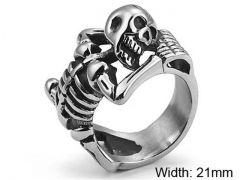 HY Wholesale Popular Rings Jewelry Stainless Steel 316L Rings-HY0150R0344