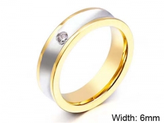 HY Wholesale Popular Rings Jewelry Stainless Steel 316L Rings-HY0150R0298