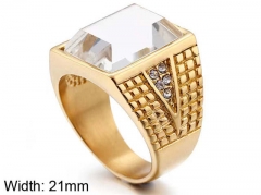 HY Wholesale Popular Rings Jewelry Stainless Steel 316L Rings-HY0150R0337
