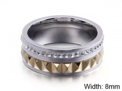 HY Wholesale Popular Rings Jewelry Stainless Steel 316L Rings-HY0150R0106
