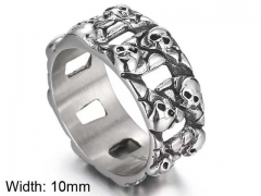 HY Wholesale Popular Rings Jewelry Stainless Steel 316L Rings-HY0150R0430