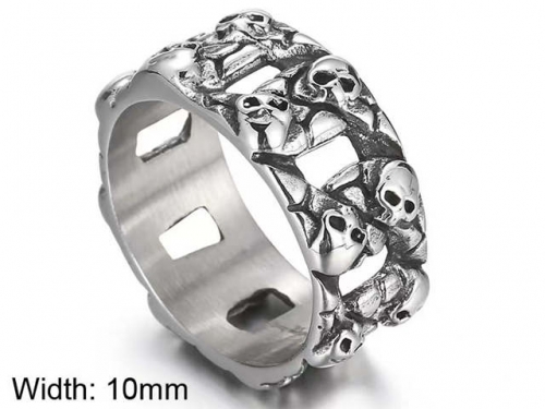 HY Wholesale Popular Rings Jewelry Stainless Steel 316L Rings-HY0150R0430