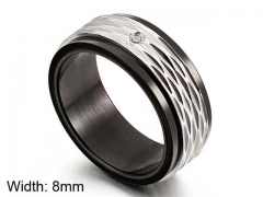 HY Wholesale Popular Rings Jewelry Stainless Steel 316L Rings-HY0150R0269