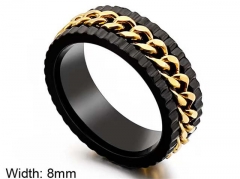 HY Wholesale Popular Rings Jewelry Stainless Steel 316L Rings-HY0150R0272