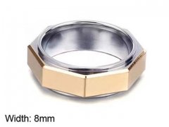 HY Wholesale Popular Rings Jewelry Stainless Steel 316L Rings-HY0150R0252