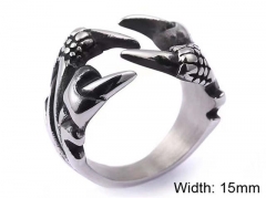 HY Wholesale Popular Rings Jewelry Stainless Steel 316L Rings-HY0150R0358