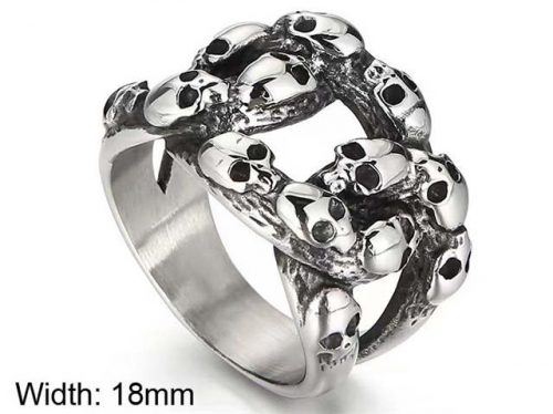 HY Wholesale Popular Rings Jewelry Stainless Steel 316L Rings-HY0150R0174