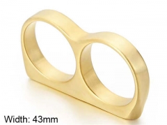 HY Wholesale Popular Rings Jewelry Stainless Steel 316L Rings-HY0150R0057