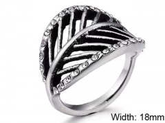 HY Wholesale Popular Rings Jewelry Stainless Steel 316L Rings-HY0150R0379