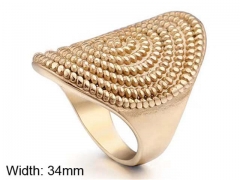 HY Wholesale Popular Rings Jewelry Stainless Steel 316L Rings-HY0150R0341