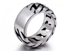 HY Wholesale Popular Rings Jewelry Stainless Steel 316L Rings-HY0150R0387