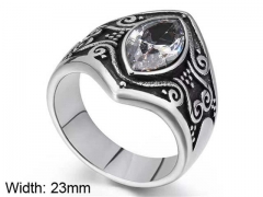 HY Wholesale Popular Rings Jewelry Stainless Steel 316L Rings-HY0150R0119