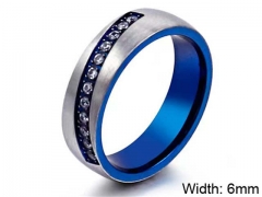HY Wholesale Popular Rings Jewelry Stainless Steel 316L Rings-HY0150R0116