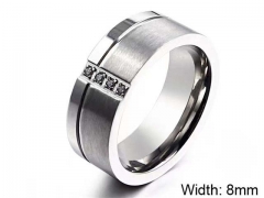 HY Wholesale Popular Rings Jewelry Stainless Steel 316L Rings-HY0150R0151