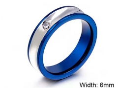 HY Wholesale Popular Rings Jewelry Stainless Steel 316L Rings-HY0150R0297