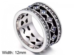 HY Wholesale Popular Rings Jewelry Stainless Steel 316L Rings-HY0150R0377