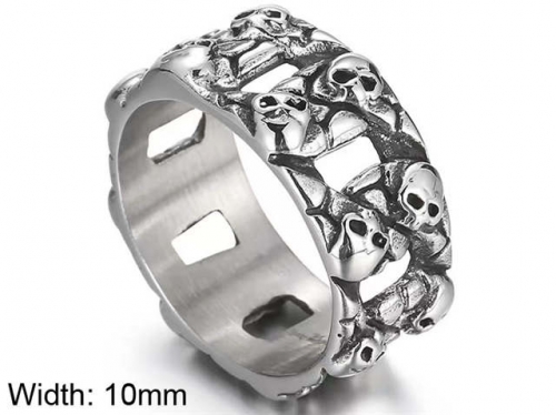 HY Wholesale Popular Rings Jewelry Stainless Steel 316L Rings-HY0150R0176