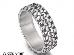 HY Wholesale Popular Rings Jewelry Stainless Steel 316L Rings-HY0150R0216