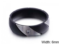 HY Wholesale Popular Rings Jewelry Stainless Steel 316L Rings-HY0150R0275