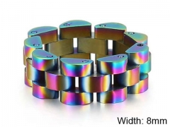 HY Wholesale Popular Rings Jewelry Stainless Steel 316L Rings-HY0150R0004