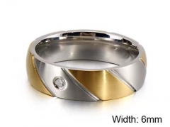 HY Wholesale Popular Rings Jewelry Stainless Steel 316L Rings-HY0150R0276