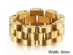 HY Wholesale Popular Rings Jewelry Stainless Steel 316L Rings-HY0150R0002