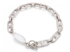 HY Wholesale Bracelets Jewelry 316L Stainless Steel Bracelets Jewelry-HY0151B0637