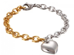 HY Wholesale Bracelets Jewelry 316L Stainless Steel Bracelets Jewelry-HY0151B1007