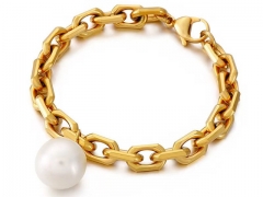 HY Wholesale Bracelets Jewelry 316L Stainless Steel Bracelets Jewelry-HY0151B0168