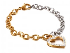 HY Wholesale Bracelets Jewelry 316L Stainless Steel Bracelets Jewelry-HY0151B1002