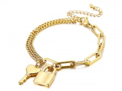 HY Wholesale Bracelets Jewelry 316L Stainless Steel Bracelets Jewelry-HY0151B0095