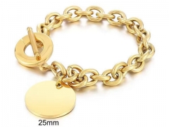 HY Wholesale Bracelets Jewelry 316L Stainless Steel Bracelets Jewelry-HY0151B0302